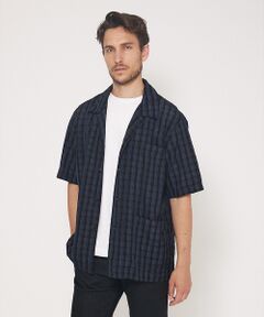 DESIGNWORKS / デザインワークス シャツ・ブラウス | 【超軽量】シアー オープンカラー チェックシャツ