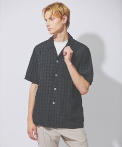 DESIGNWORKS / デザインワークス シャツ・ブラウス | 【超軽量】シアー オープンカラー チェックシャツ