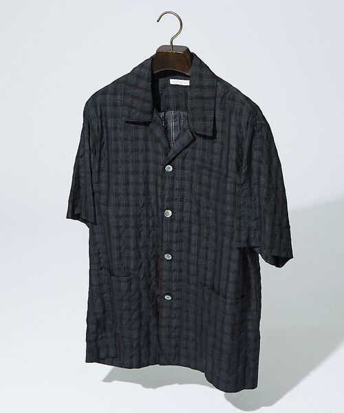 DESIGNWORKS / デザインワークス シャツ・ブラウス | 【超軽量】シアー オープンカラー チェックシャツ | 詳細17