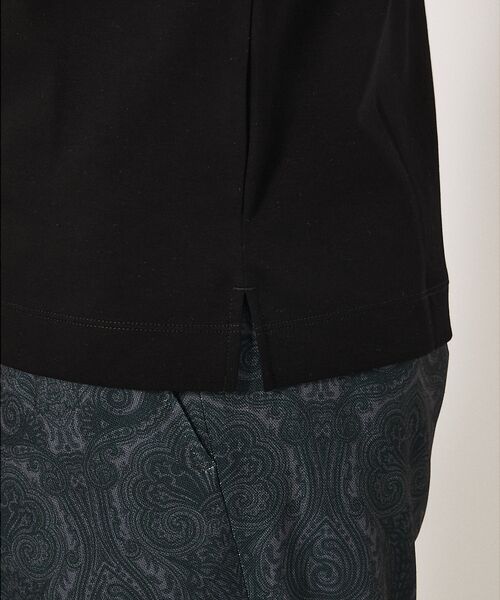 DESIGNWORKS / デザインワークス Tシャツ | 超度詰微起毛スムース ハーフジップ Tシャツ | 詳細9