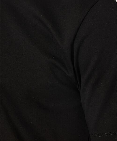 DESIGNWORKS / デザインワークス Tシャツ | 超度詰微起毛スムース ハーフジップ Tシャツ | 詳細10