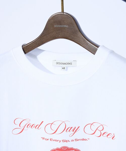 DESIGNWORKS / デザインワークス Tシャツ | 【good Day Beer】プリント Tシャツ | 詳細3