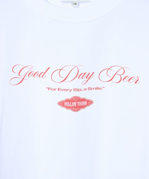 DESIGNWORKS / デザインワークス Tシャツ | 【good Day Beer】プリント Tシャツ | 詳細5