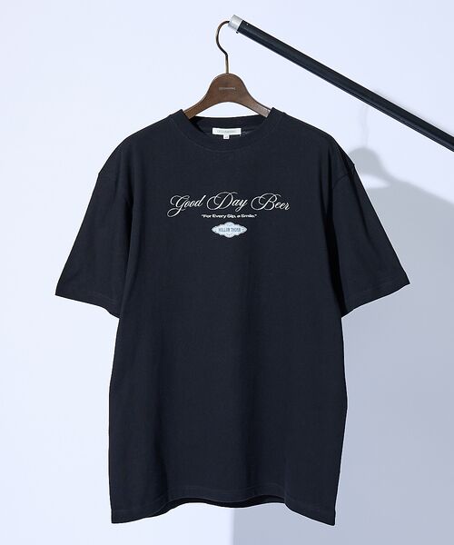 DESIGNWORKS / デザインワークス Tシャツ | 【good Day Beer】プリント Tシャツ(ブラック)