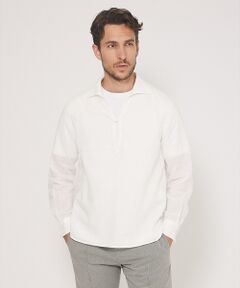 DESIGNWORKS / デザインワークス シャツ・ブラウス | 【アイリッシュリネン】 ワンピースカラー プルオーバーシャツ