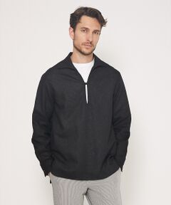 DESIGNWORKS / デザインワークス シャツ・ブラウス | 【アイリッシュリネン】 ワンピースカラー プルオーバーシャツ