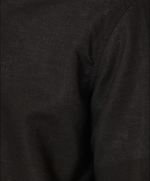 DESIGNWORKS / デザインワークス シャツ・ブラウス | 【アイリッシュリネン】 ワンピースカラー プルオーバーシャツ | 詳細16