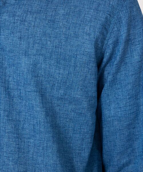 DESIGNWORKS / デザインワークス シャツ・ブラウス | 【アイリッシュリネン】 ワンピースカラー プルオーバーシャツ | 詳細17