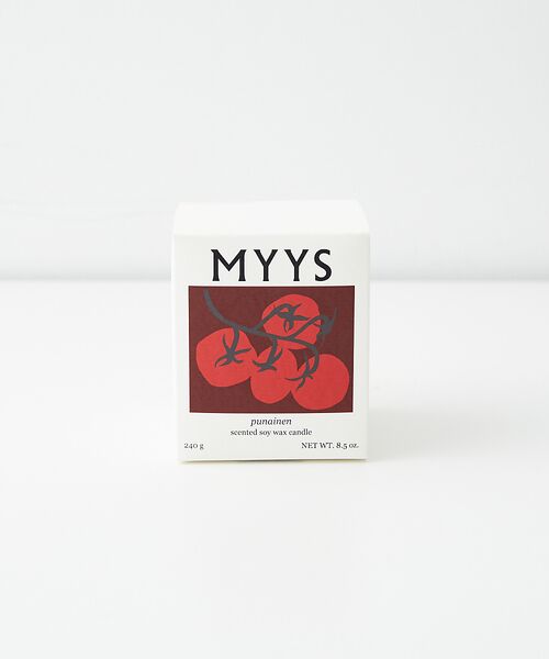 DESIGNWORKS / デザインワークス その他 | 【MYYS /ミース】PUNAINEN 240g　キャンドル | 詳細2