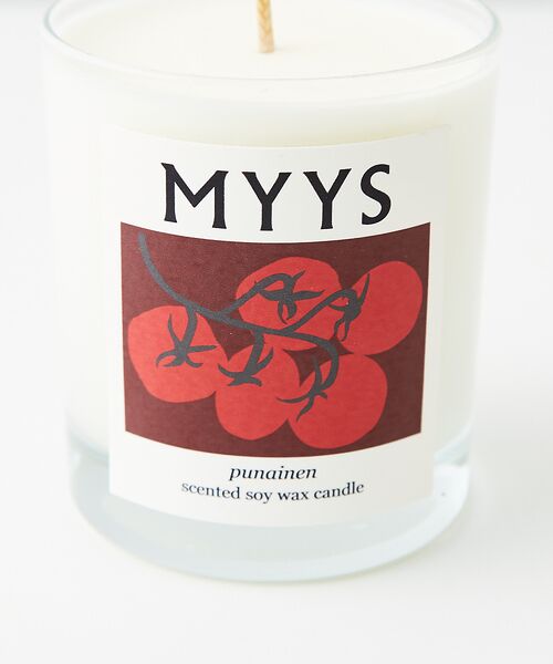 DESIGNWORKS / デザインワークス その他 | 【MYYS /ミース】PUNAINEN 240g　キャンドル | 詳細4