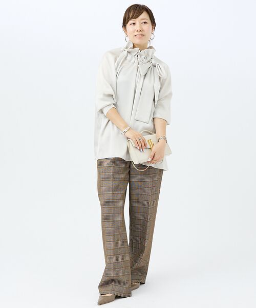 DESIGNWORKS / デザインワークス シャツ・ブラウス | 【ロングセラー】サテンリボンブラウス | 詳細10