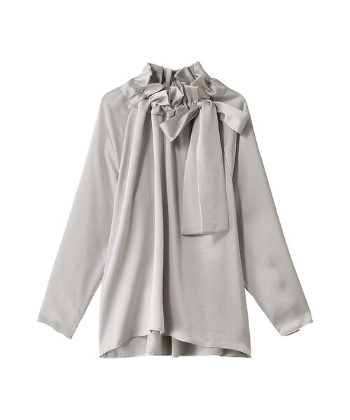 DESIGNWORKS / デザインワークス シャツ・ブラウス | 【ロングセラー】サテンリボンブラウス | 詳細11