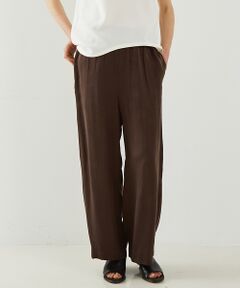 DESIGNWORKS / デザインワークス パンツ | キュプラフィブリルサテンリラックスパンツ