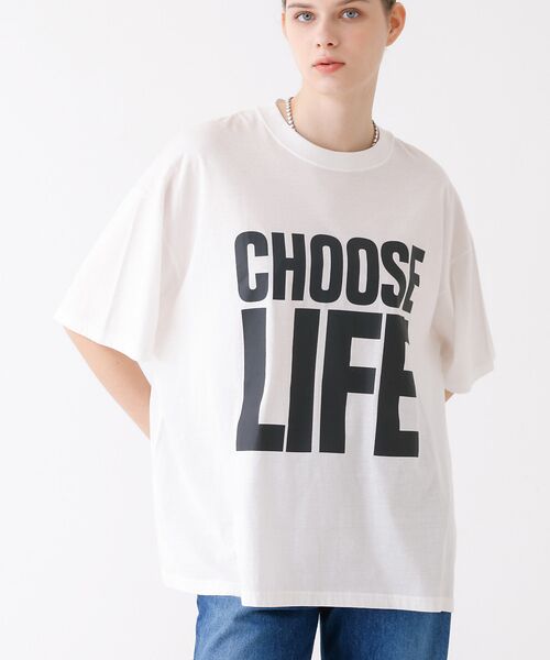 DESIGNWORKS / デザインワークス 【KATHARINE HAMNETT /キャサリンハムネット 】SLOGAN B KATHARINE HAMNETT /キャサリンハムネット 】SLOGAN B （Tシャツ