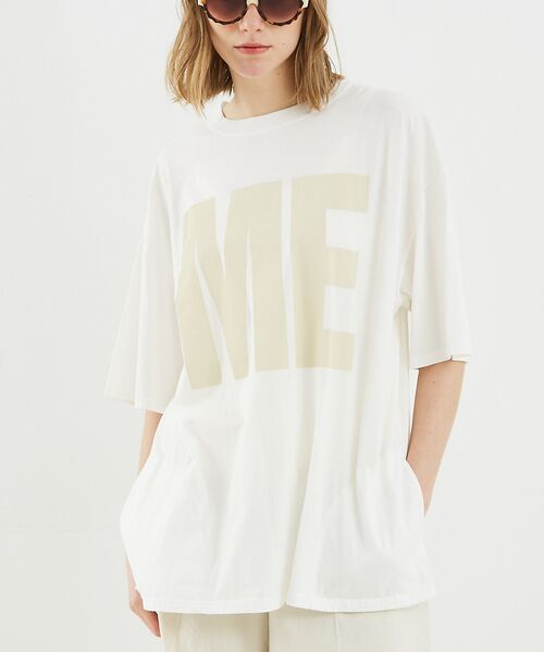 DESIGNWORKS/デザインワークス 【KATHARINE HAMNETT /キャサリンハムネット 】ビッグロゴTシャ ホワイト L DESIGNWORKS/デザインワークス 【KATHARINE HAMNETT /キャサリンハムネット 】ビッグロゴTシャ ホワイト L