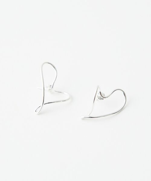 DESIGNWORKS / デザインワークス ピアス・イヤリング | BARJEWELLERY DAICING HEARTS ピアス シルバー | 詳細5