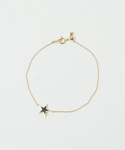 DESIGNWORKS / デザインワークス ブレスレット・バングル | Bijou de M リバーシブルスターブレスレット(ブラック) | 詳細1