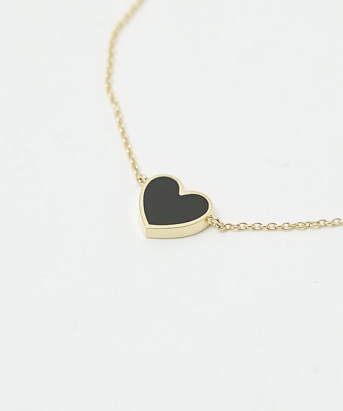 DESIGNWORKS / デザインワークス ブレスレット・バングル | Bijou de M リバーシブルハートブレスレット(ブラック) | 詳細2