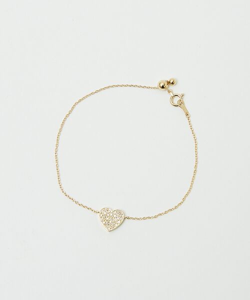 DESIGNWORKS / デザインワークス ブレスレット・バングル | Bijou de M リバーシブルハートブレスレット(ブラック) | 詳細4