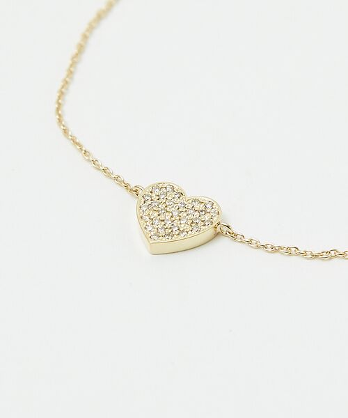 DESIGNWORKS / デザインワークス ブレスレット・バングル | Bijou de M リバーシブルハートブレスレット(ブラック) | 詳細5