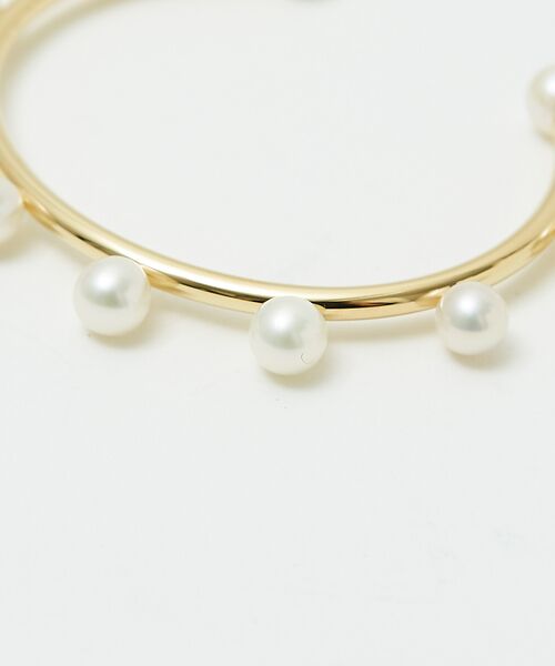DESIGNWORKS / デザインワークス ブレスレット・バングル | Bijou de M ドットパールバングル | 詳細4