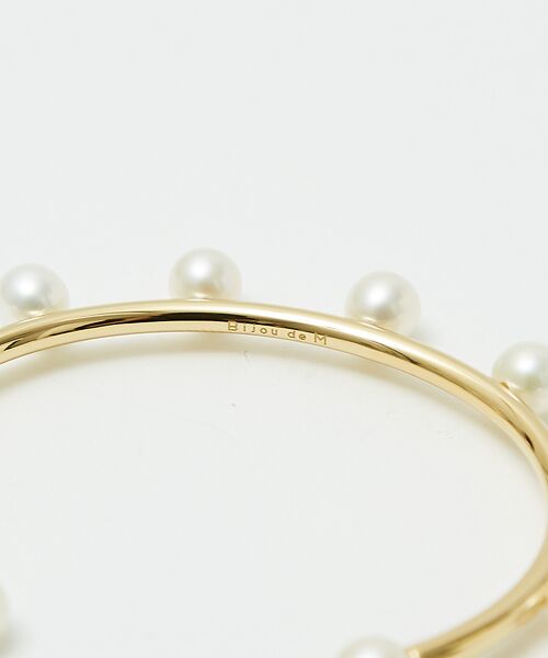 DESIGNWORKS / デザインワークス ブレスレット・バングル | Bijou de M ドットパールバングル | 詳細5