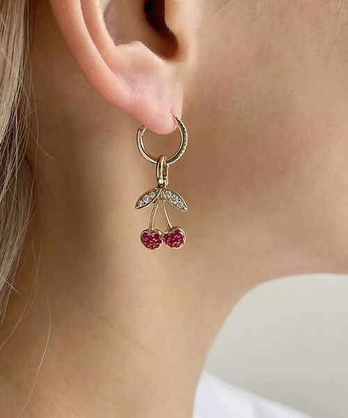 DESIGNWORKS / デザインワークス アクセサリー | Bijou de M さくらんぼチャーム | 詳細2