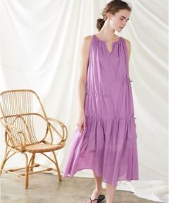 DESIGNWORKS / デザインワークス ワンピース | 【WALANCE/ワランス】オーガニックコットン２WAY ティアードワンピース