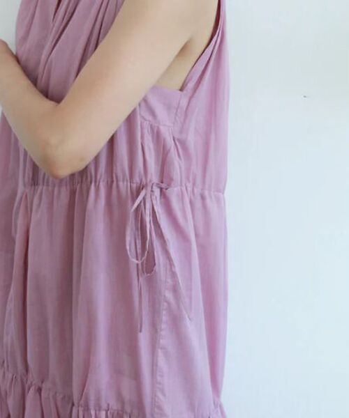 DESIGNWORKS / デザインワークス ワンピース | 【WALANCE/ワランス】オーガニックコットン２WAY ティアードワンピース | 詳細4