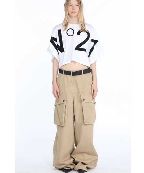 DESIGNWORKS / デザインワークス Tシャツ | 【 N゜21/ヌメロヴェントゥーノ】 BIGロゴショートTシャツ | 詳細1