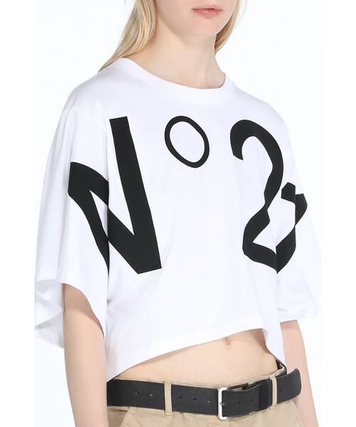 DESIGNWORKS / デザインワークス Tシャツ | 【 N゜21/ヌメロヴェントゥーノ】 BIGロゴショートTシャツ | 詳細4