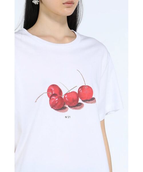 DESIGNWORKS / デザインワークス Tシャツ | 【 N゜21/ヌメロヴェントゥーノ】チェリーTシャツ | 詳細5