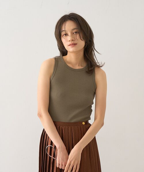 DESIGNWORKS / デザインワークス キャミソール・チューブトップ | テレコアメスリタンクトップ | 詳細2