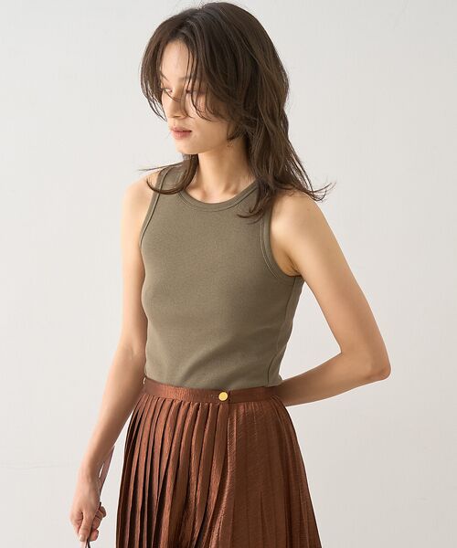 DESIGNWORKS / デザインワークス キャミソール・チューブトップ | テレコアメスリタンクトップ | 詳細4