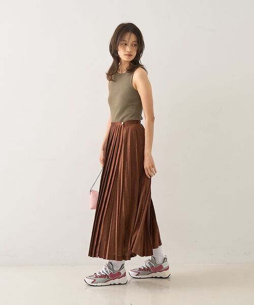 DESIGNWORKS / デザインワークス キャミソール・チューブトップ | テレコアメスリタンクトップ | 詳細5