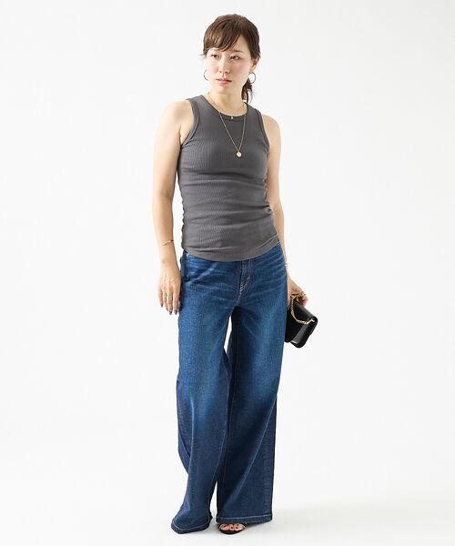 DESIGNWORKS / デザインワークス キャミソール・チューブトップ | テレコアメスリタンクトップ | 詳細16