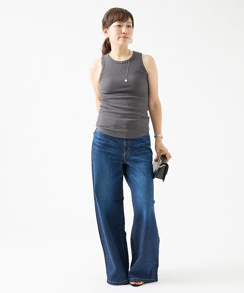 DESIGNWORKS / デザインワークス キャミソール・チューブトップ | テレコアメスリタンクトップ | 詳細17