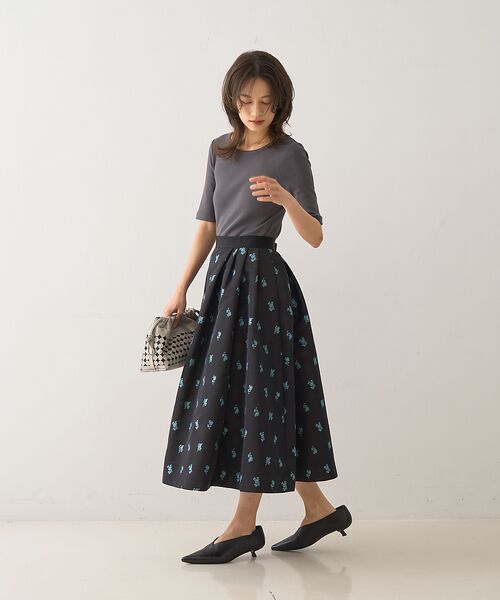 DESIGNWORKS / デザインワークス Tシャツ | テレコバックオープンクルーネックプルオーバー | 詳細13