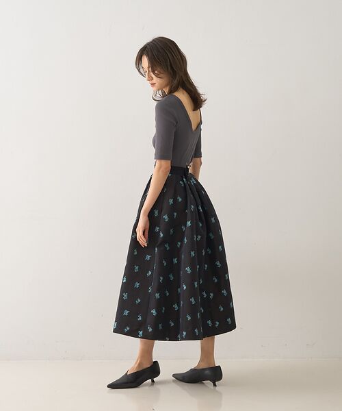 DESIGNWORKS / デザインワークス Tシャツ | テレコバックオープンクルーネックプルオーバー | 詳細14