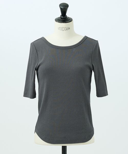 DESIGNWORKS / デザインワークス Tシャツ | テレコバックオープンクルーネックプルオーバー | 詳細18