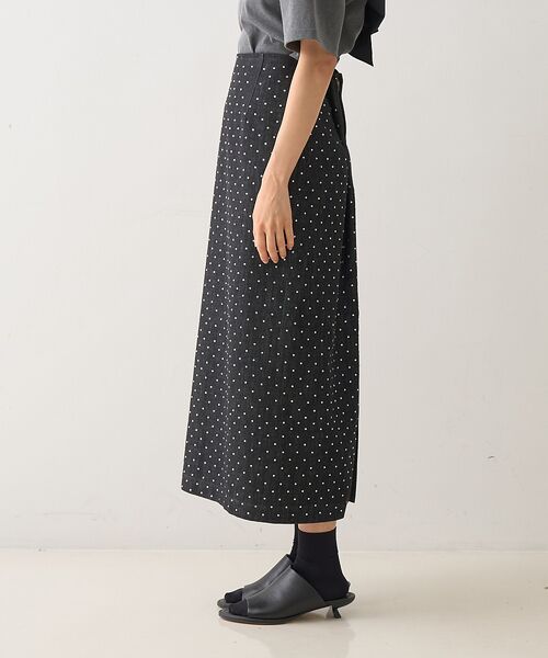 DESIGNWORKS / デザインワークス ロング・マキシ丈スカート | ラインストーンストレートスカート | 詳細12