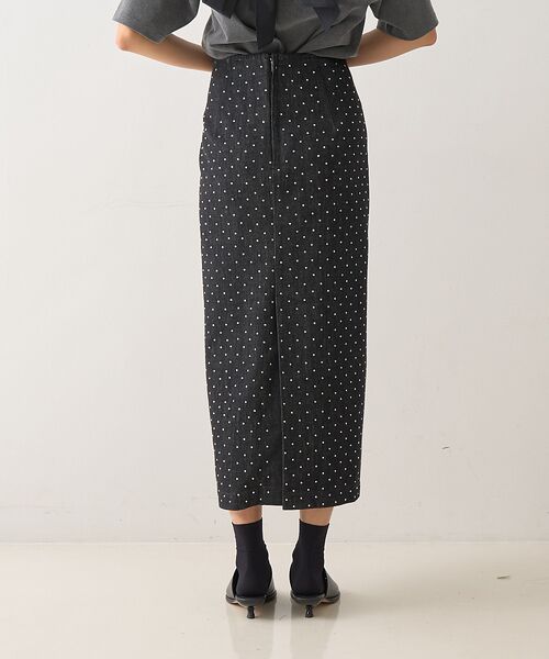 DESIGNWORKS / デザインワークス ロング・マキシ丈スカート | ラインストーンストレートスカート | 詳細13
