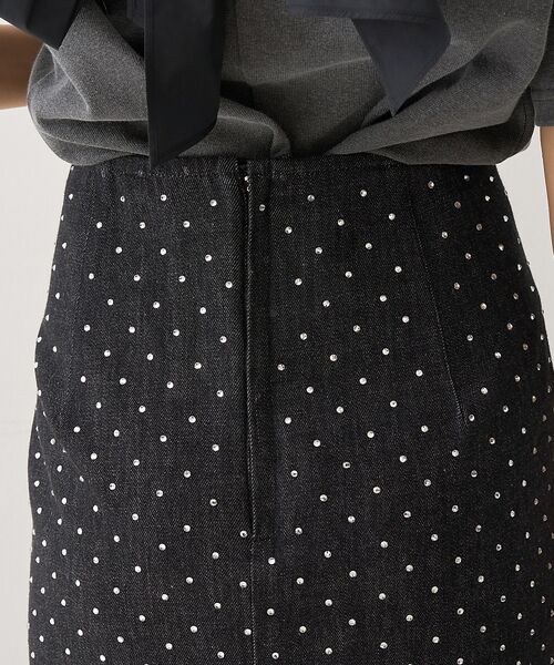 DESIGNWORKS / デザインワークス ロング・マキシ丈スカート | ラインストーンストレートスカート | 詳細16