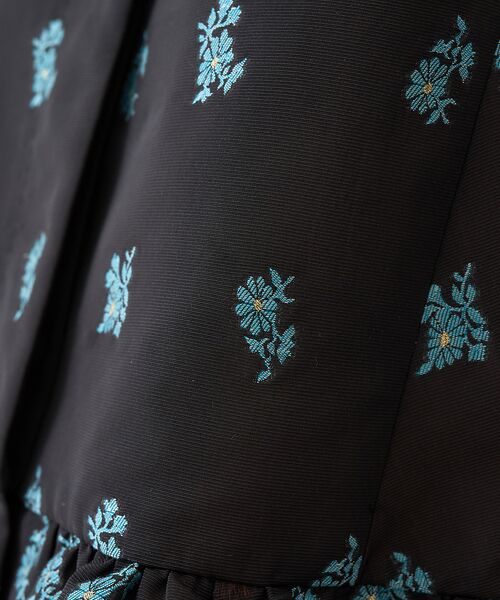 DESIGNWORKS / デザインワークス ベスト | フラワージャガードペムラムジャケット | 詳細18