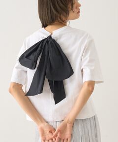 DESIGNWORKS / デザインワークス Tシャツ | バックリボンヴィンテージ加工Tシャツ