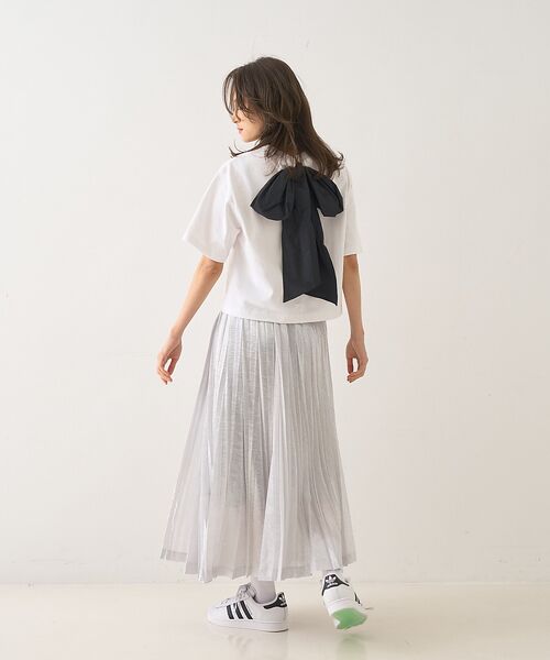 DESIGNWORKS / デザインワークス Tシャツ | バックリボンヴィンテージ加工Tシャツ | 詳細5