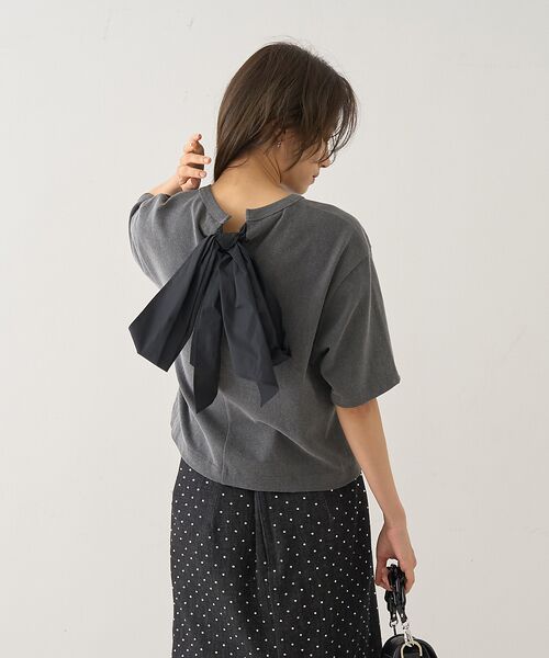 DESIGNWORKS / デザインワークス Tシャツ | バックリボンヴィンテージ加工Tシャツ | 詳細19