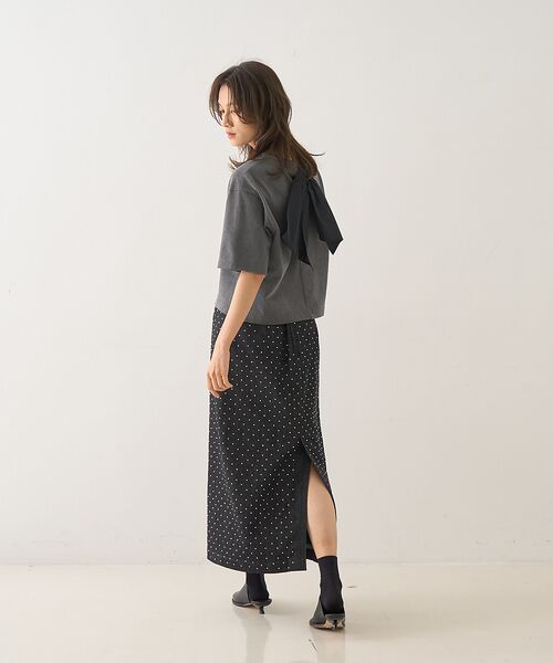 DESIGNWORKS / デザインワークス Tシャツ | バックリボンヴィンテージ加工Tシャツ | 詳細21