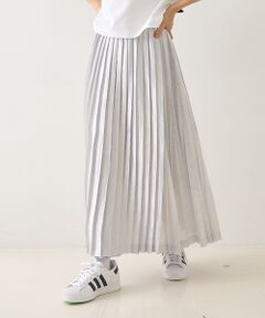 DESIGNWORKS / デザインワークス ロング・マキシ丈スカート | メタリックプリーツラップスカート