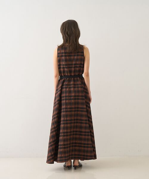 DESIGNWORKS / デザインワークス ワンピース | ジャスミンチェックフレアワンピース | 詳細9